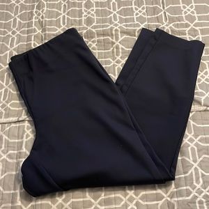 LOFT navy blue high rise curvy skinny pants size 14
